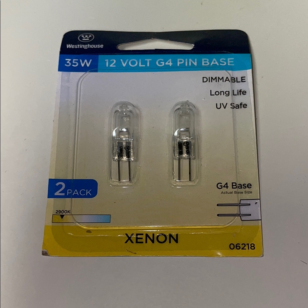 Westinghouse Xenon 35W Bulbs - 2 Pack